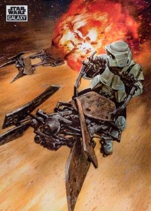 Biker Scout Down - Dave Dorman