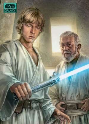 Luke Wields the Lightsaber - Chris Trevas