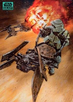 Biker Scout Down - Dave Dorman