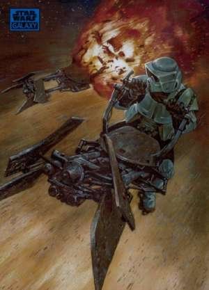 Biker Scout Down - Dave Dorman