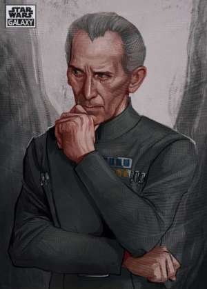 Grand Moff Tarkin - Uzuri Art