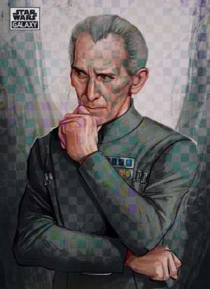 Grand Moff Tarkin - Uzuri Art