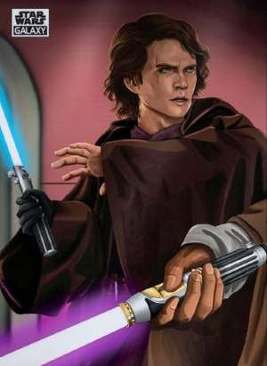 Anakin Skywalker Stops Mace Windu - Traci Easterday