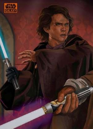 Anakin Skywalker Stops Mace Windu - Traci Easterday