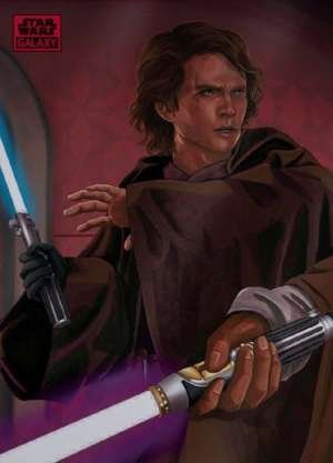 Anakin Skywalker Stops Mace Windu - Traci Easterday
