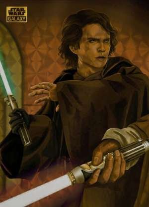 Anakin Skywalker Stops Mace Windu - Traci Easterday