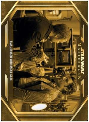 Rian Johnson With Oscar Isaac