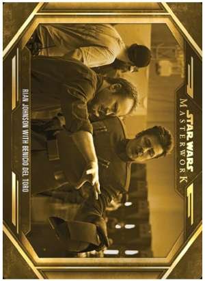 Rian Johnson With Benicio Del Toro
