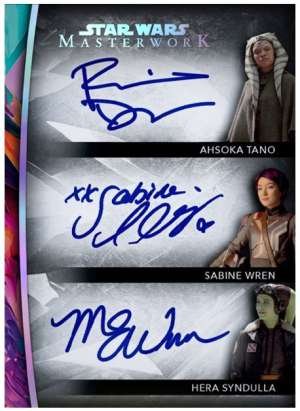 Rosario Dawson as Ahsoka Tano / Mary Elizabeth Winstead as Hera Syndulla / Natasha Liu Bordizzo as Sabine Wren