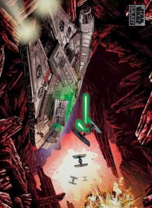 The Falcon on Crait – Derek Payne