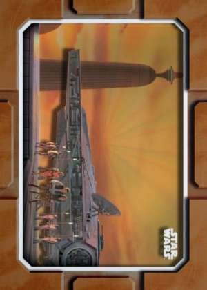 Lando Calrissian greets Han Solo