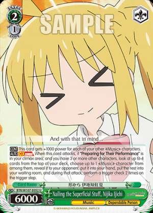 Nailing the Superficial Stuff, Nijika Ijichi