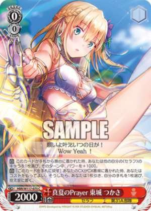 Tsukasa Tojo, Midsummer Prayer