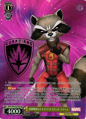 Rocket Raccoon, Weapon Making Expert