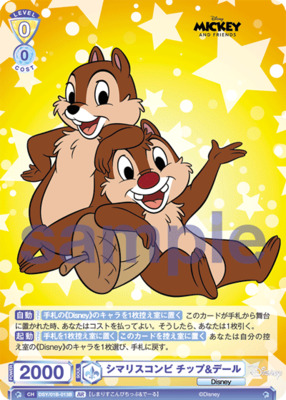 Chipmunk combination Chip & Dale