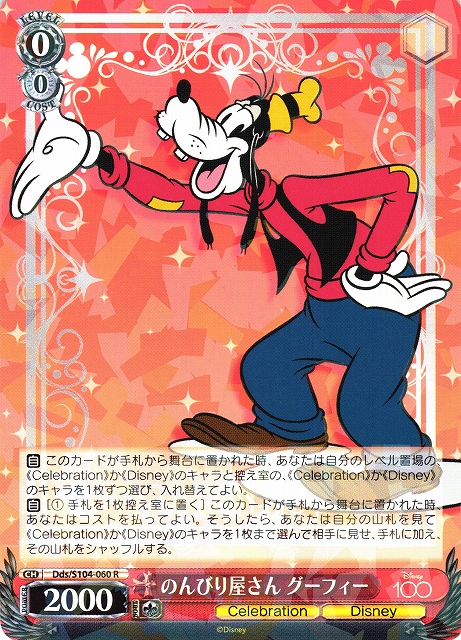 Goofy, the laid-back guy