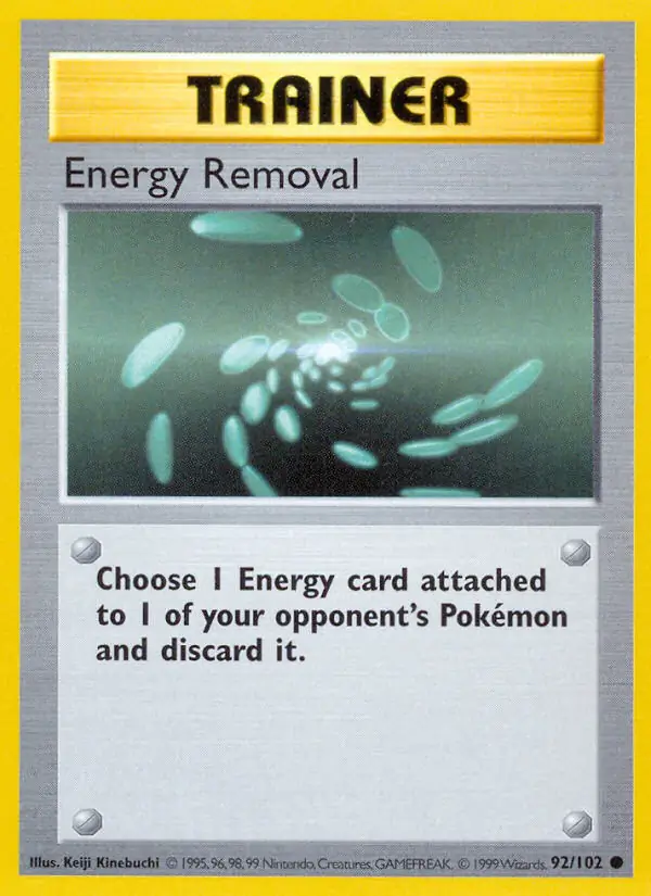 Energy Removal