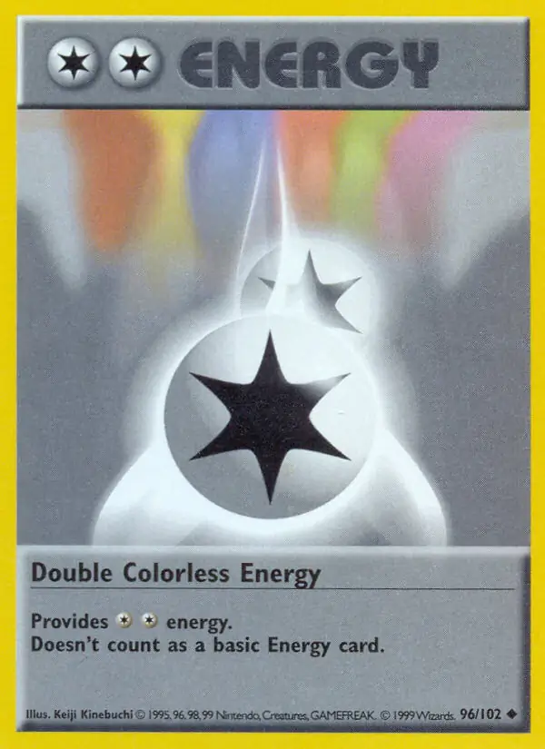 Double Colorless Energy