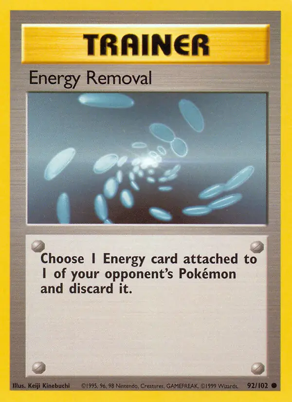 Energy Removal