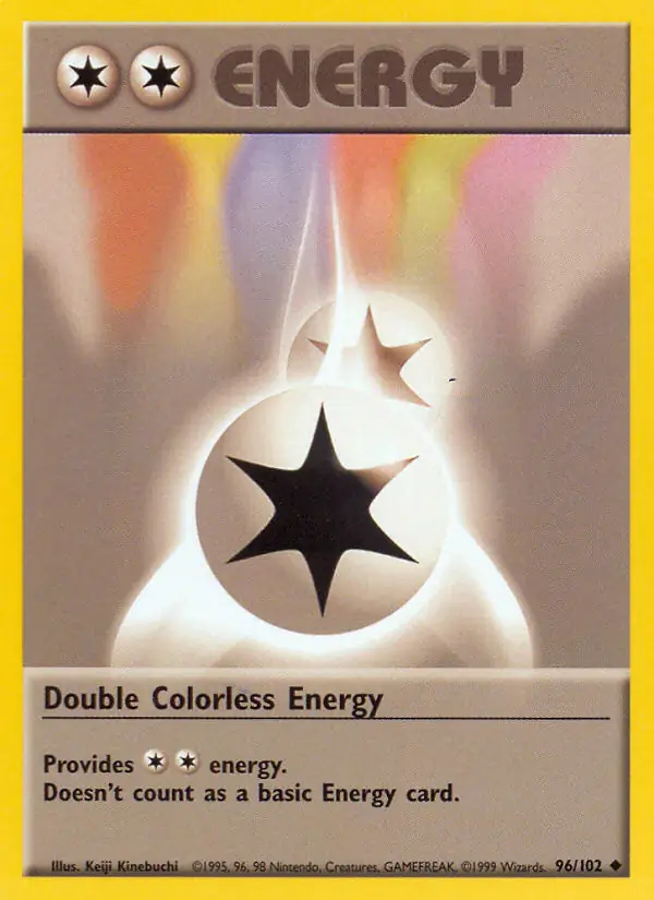 Double Colorless Energy