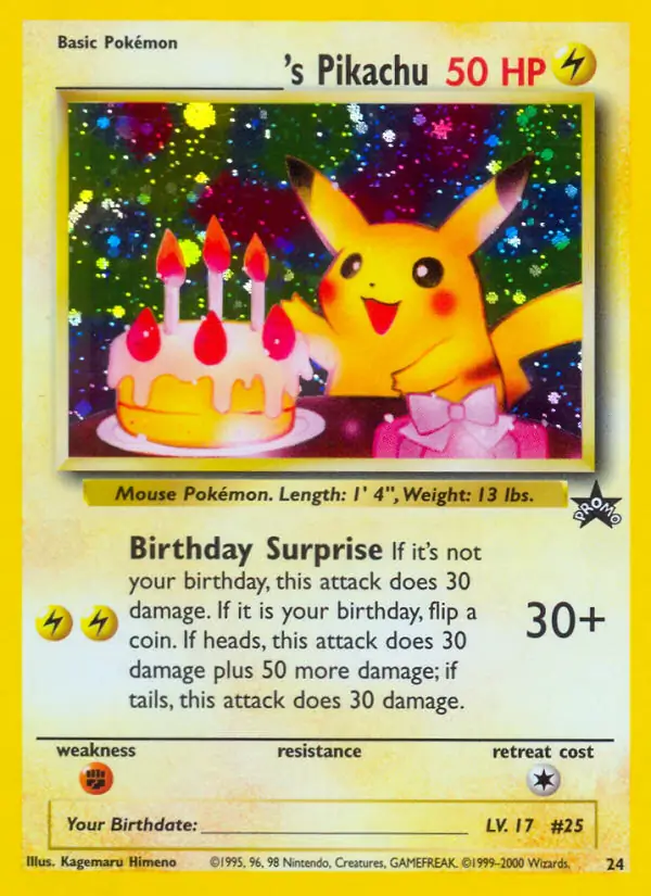 Birthday Pikachu