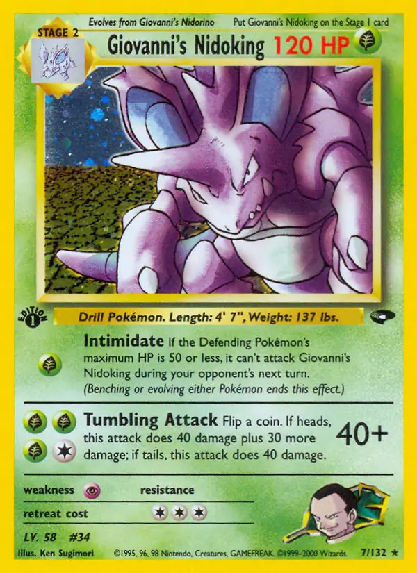 Giovanni's Nidoking 