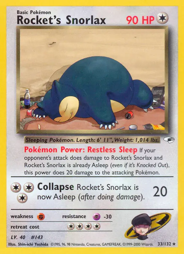 Rocket's Snorlax