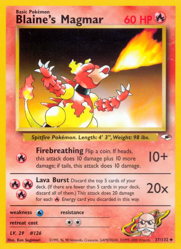 Blaine's Magmar