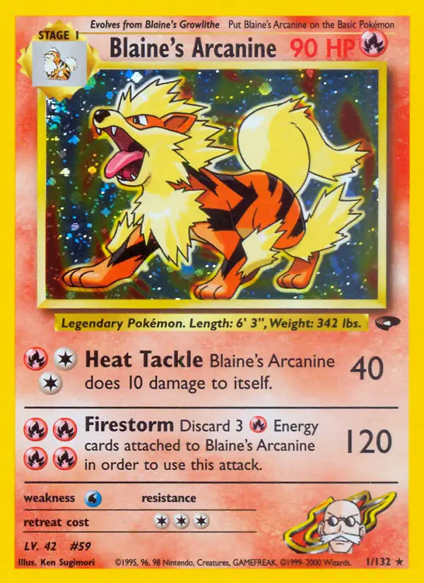 Blaine's Arcanine