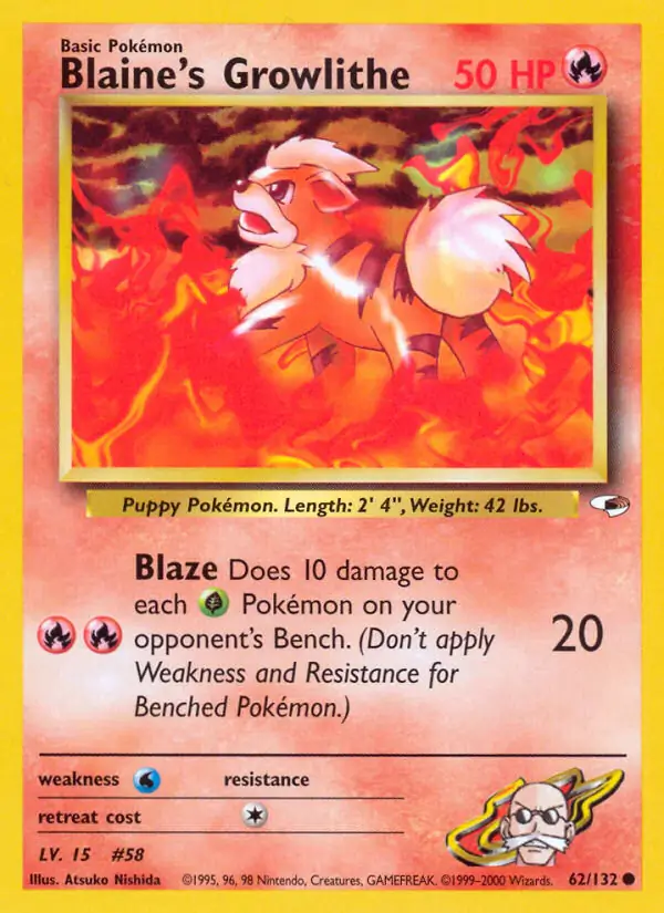 Blaine's Growlithe