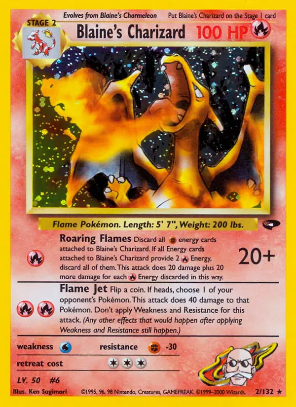 Blaine's Charizard