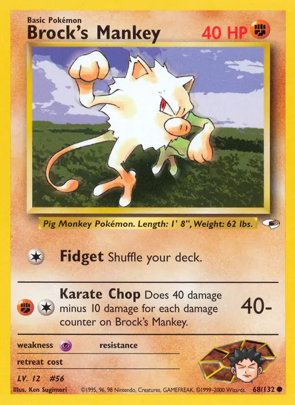 Brock's Mankey