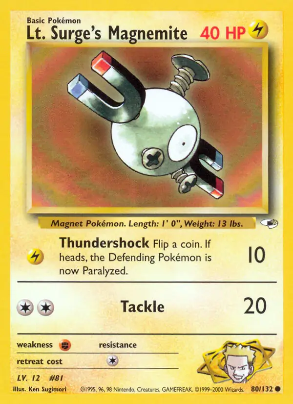 Lt. Surge's Magnemite