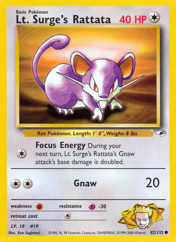 Lt. Surge's Rattata