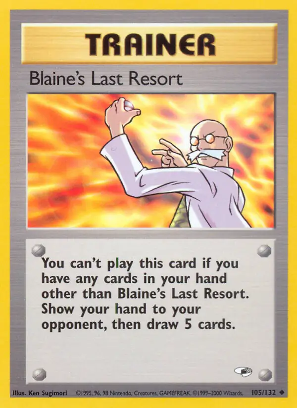 Blaine's Last Resort