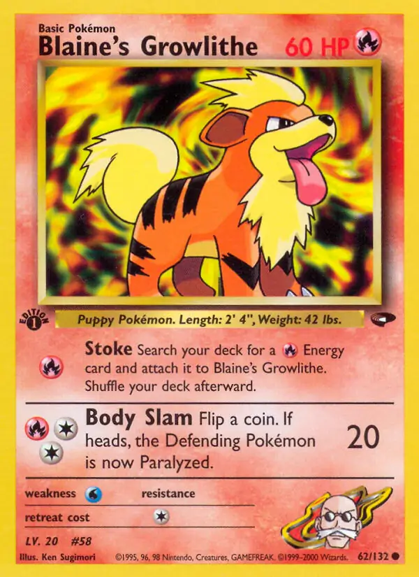 Blaine's Growlithe