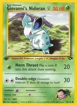 Giovanni's Nidoran Female