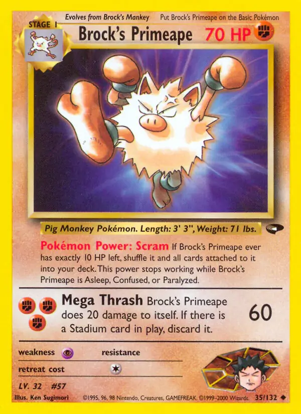 Brock's Primeape