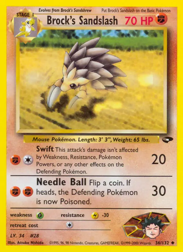 Brock's Sandslash