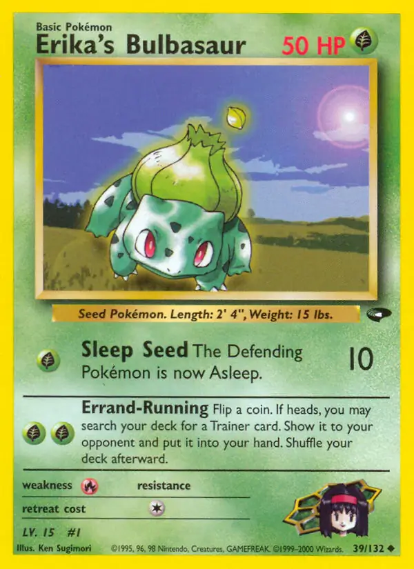 Erika's Bulbasaur