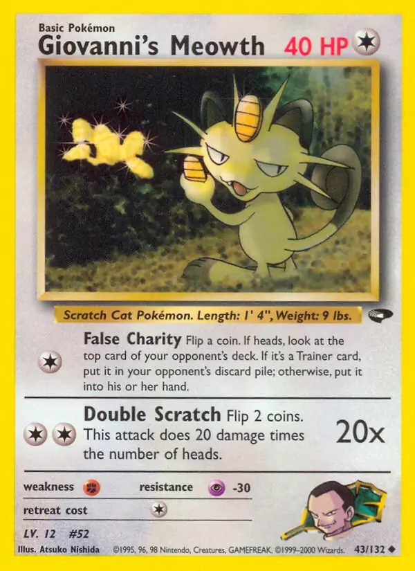 Giovanni's Meowth