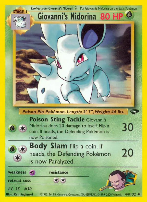 Giovanni's Nidorina