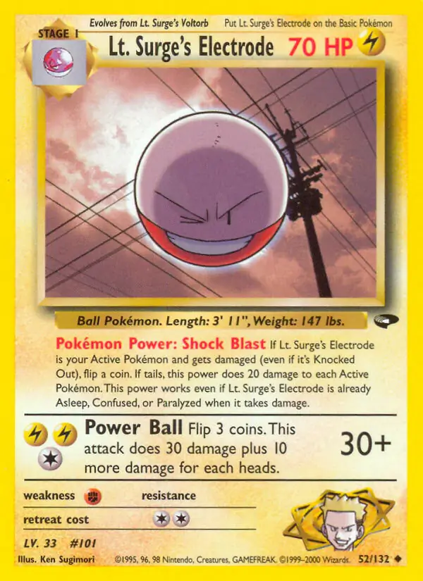 Lt. Surge's Electrode