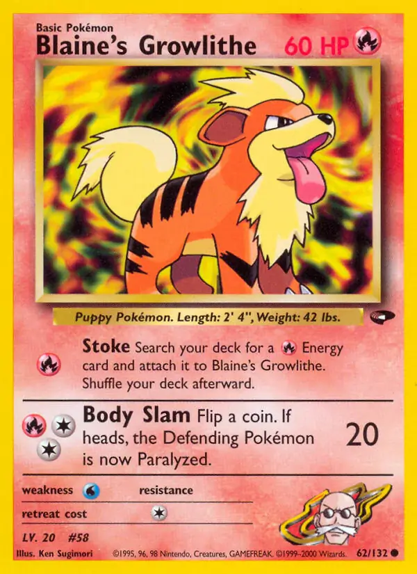 Blaine's Growlithe