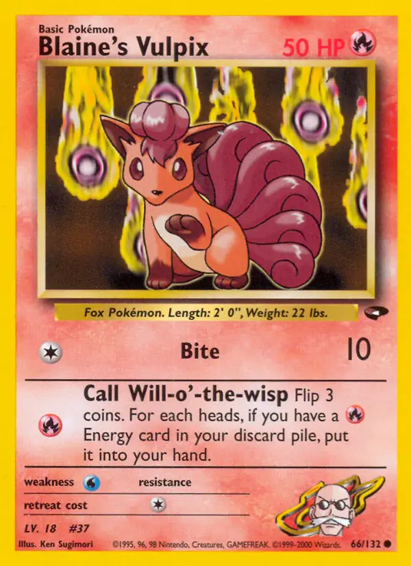 Blaine's Vulpix