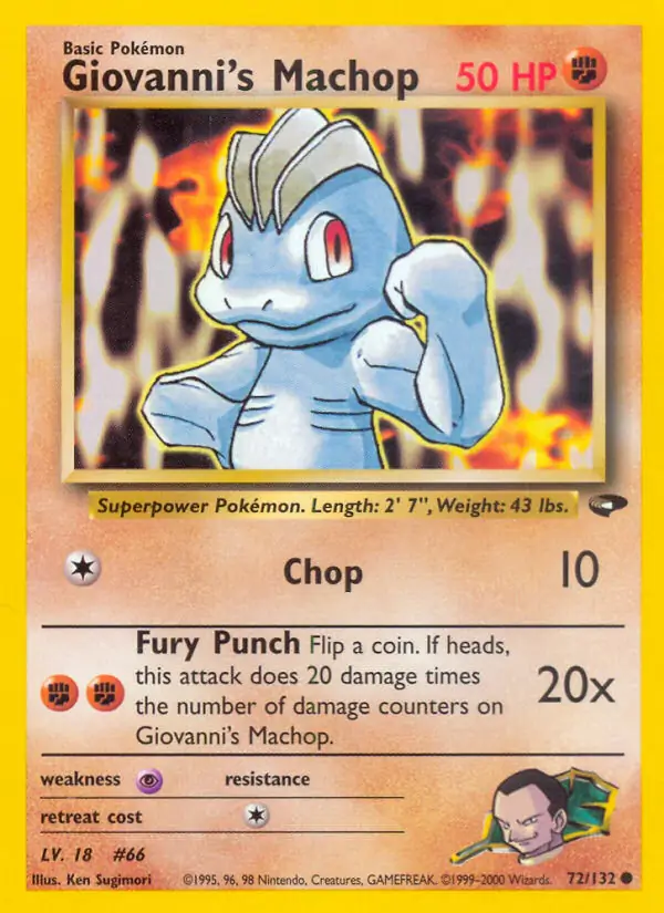 Giovanni's Machop