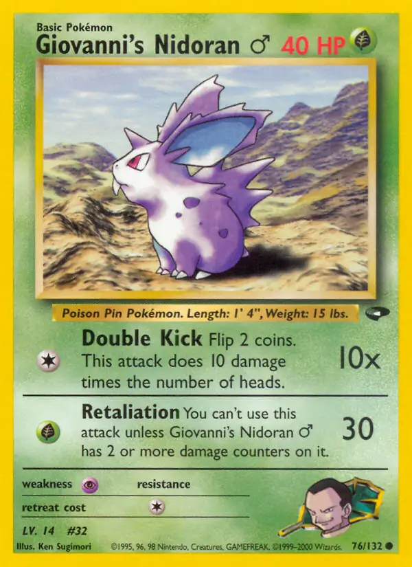 Giovanni's Nidoran M