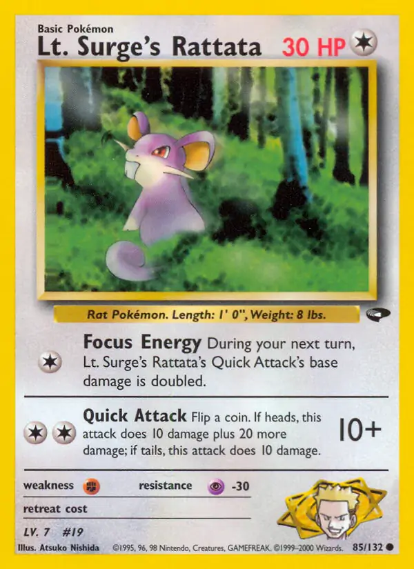 Lt. Surge's Rattata