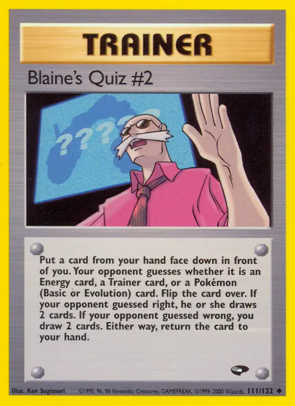 Blaine's Quiz #2