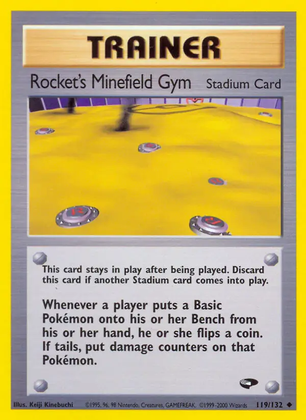 Rocket's Minefield Gym